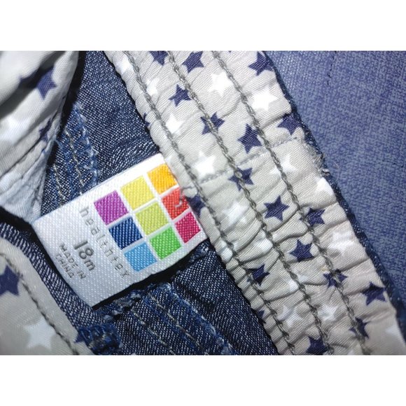 GIRLS HEALTHTEX EMBELLISHED JEANS SIZE 18 MOS - Picture 3 of 4